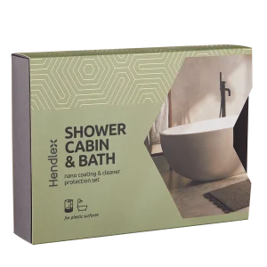 Nanobeskyttelse for dusjkabinett og badekar – Hendlex Shower Cabin & Bath
